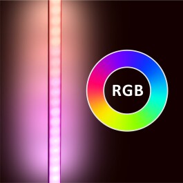 LED-Stehleuchte McShine SL-120 Höhe 120cm RGB Fernbedienung