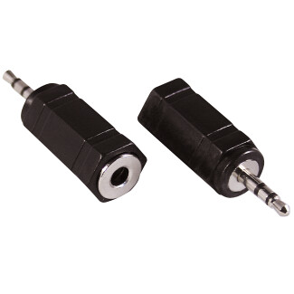 Klinkenadapter 2,5mm Stecker -> 3,5mm Kupplung (stereo) 1-Stück