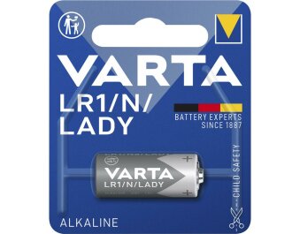 Lady-Batterie VARTA Electronics 1,5 V Typ LR1 1er-Blister