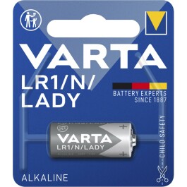 Lady-Batterie VARTA Electronics 1,5 V Typ LR1 1er-Blister