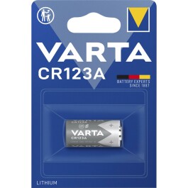 Lithium-Photobatterie VARTA CR 123A 3 V 1er-Blister