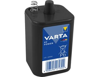 6 Volt Blockbatterie VARTA Longlife Plus 1er-Blister