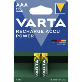 Micro-Akku VARTA ACCU Ready2Use Ni-MH 800mA Typ AAA...