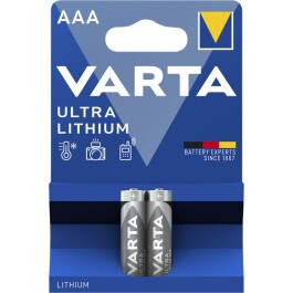 Micro-Batterie VARTA Professional Lithium Typ AAA/6103...