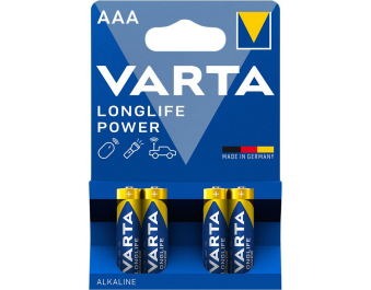Micro-Batterie VARTA HIGH ENERGY 1,5 V Typ AAA 4er-Blister