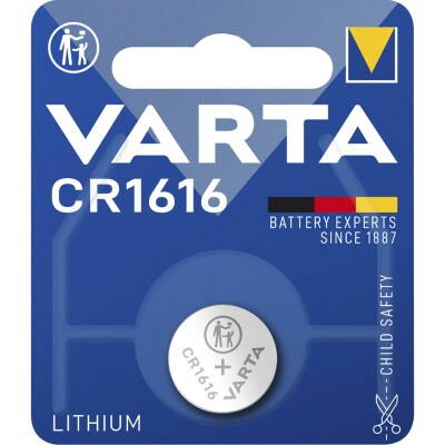 Lithium-Knopfzelle VARTA Electronics CR 1616 55mAh 3V 1er-Blister