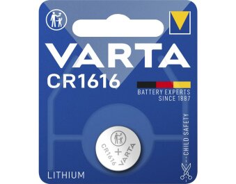 Lithium-Knopfzelle VARTA Electronics CR 1616 55mAh 3V...