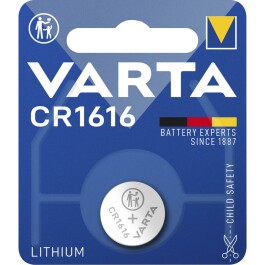 Lithium-Knopfzelle VARTA Electronics CR 1616 55mAh 3V...