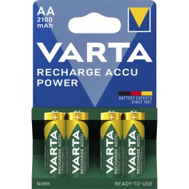 Mignon-Akku VARTA Accu Power Ni-MH 2.100mA Typ AA HR06...