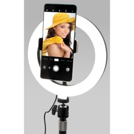 LED Ringleuchte für Smartphone  Ø20 cm 3...