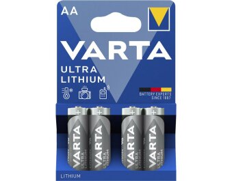 Mignon-Batterie VARTA Professional Lithium Typ AA/ FR06...