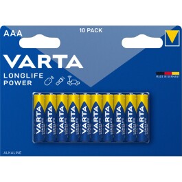 Micro-Batterie VARTA Longlife Power Alkalinen 1,5V Typ...