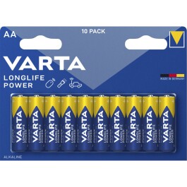 Mignon-Batterie VARTA Longlife Power Alkaline 1,5V LR06...