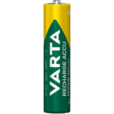 Micro-Akku VARTA Phone Power Ni-MH 800mA Typ AAA 2er-Blister