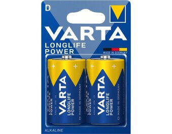 Mono-Batterie VARTA Longlife Power Alkaline 1,5 V Typ D...