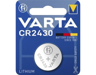 Lithium-Knopfzelle VARTA Electronics CR 2430 280mAh 3V...