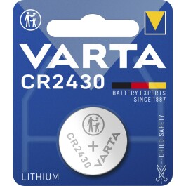 Lithium-Knopfzelle VARTA Electronics CR 2430 280mAh 3V...