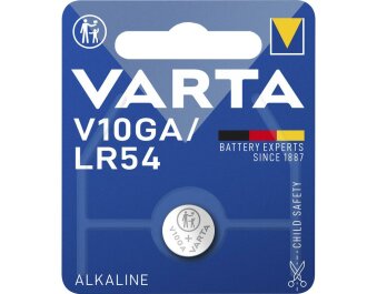 Knopfzelle VARTA Electronics  LR54 V10GA 1,5V Alkaline...