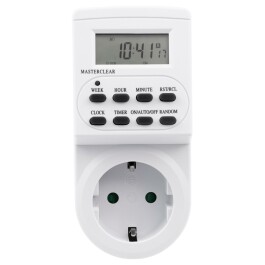 Digitale Zeitschaltuhr McPower AZ-62 10 Schaltprogramme...