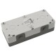 Feuchtraum Dreifach-Steckdose McPower Secure 250V~/16A IP44 AP grau