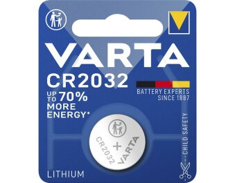 Lithium-Knopfzelle VARTA Electronics CR 2032 230mAh 3V...