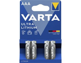 Micro-Batterie VARTA Professional Lithium Typ AAA/FR03...