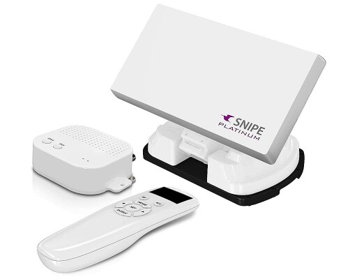 Selfsat Snipe Platinum Single mit BT Fernbedienung + iOS/Android Steuerung