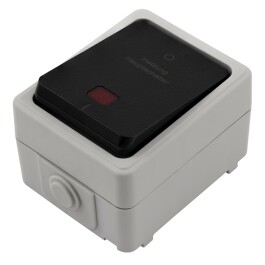 Feuchtraum Heizungs Hauptschalter McPower Taff 250V~/10A...