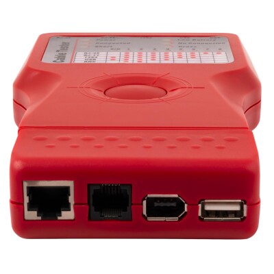 Kabeltester McPower KT-53 5in1 mit Remote EinheitRJ11RJ45 usw.