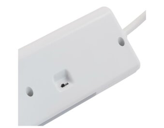 Tischsteckdose McPower TS-03 3-fach Schutzkontakt 2x USB mit Schalter