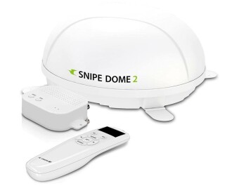 Selfsat Snipe Dome 2 Twin BT-Fernbedienung und iOS/Android Steuerung