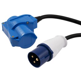 CEE-Verlängerungskabel McPower 10m H07RNG 3G2,5 230V...