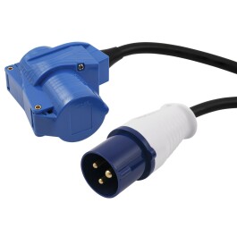 CEE-Verlängerungskabel McPower 25m H07RNG 3G2,5 230V...