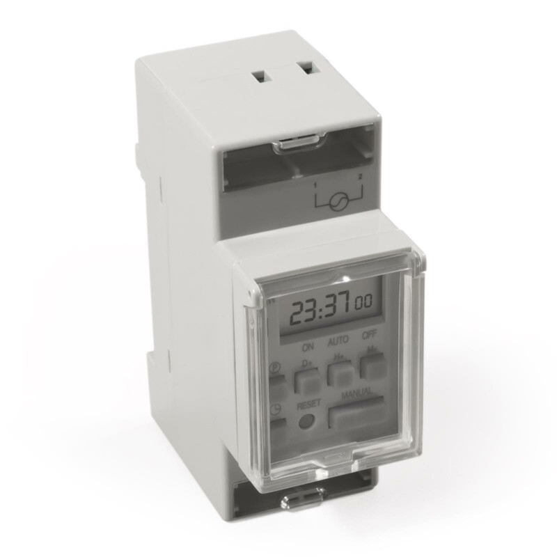 Digitale Zeitschaltuhr McPower STE-5 230V Schalttafel-Einbau Bluetooth