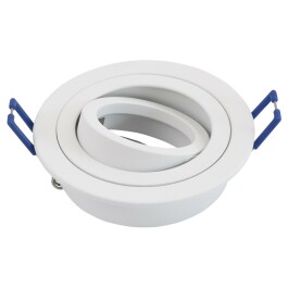 Einbaurahmen McShine KL-89 rund schwenkbar weiß