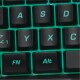 Gaming Tastatur Einhand Keyboard schwarz LED Beleuchtung