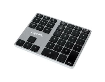 Keypad Bluetooth PRO 35 Tasten Aluminium grau