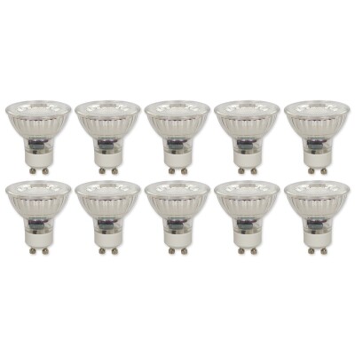LED-Strahler McShine MCOB GU10 3W 250 lm warmweiß 10er-Pack
