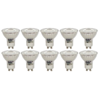 LED-Strahler McShine MCOB GU10 3W 250 lm warmweiß 10er-Pack