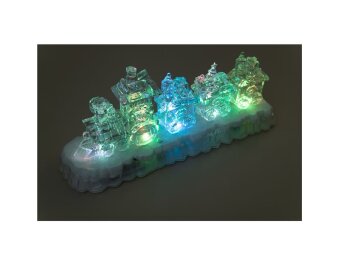 LED Weihnachts-Dekolicht Zug acryl 4LED