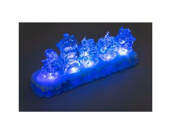 LED Weihnachts-Dekolicht Zug acryl 4LED