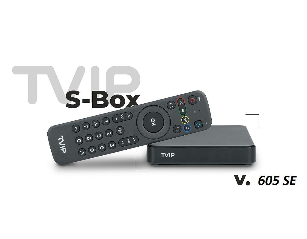 TVIP S-Box v.605 SE IPTV/OTT 4K UHD Media Player inkl. WLAN günstig ka