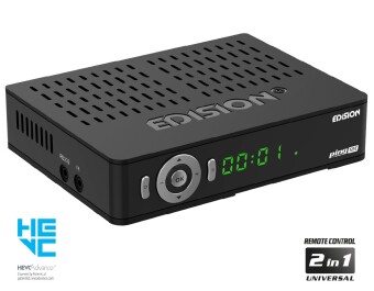 Edision PING T2/C terrestrischer & Kabel Receiver...
