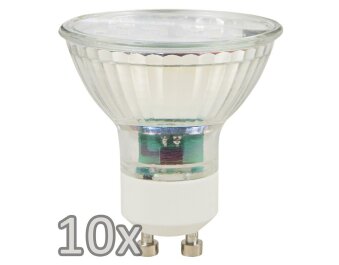 Einbauleuchten-Set McShine 10xRahmen 10x LED-Strahler...