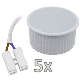 Einbauleuchten-Set McShine 5xRahmen 5xLED-Modul 7W 608lm...