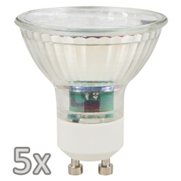 Einbauleuchten-Set McShine 5xRahmen 5xLED-Strahler GU10...