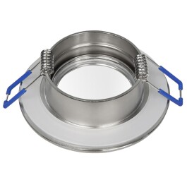 Einbauleuchten-Set McShine 5xRahmen 5xLED-Strahler GU10 5W 500lm Edelstahl
