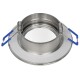 Einbauleuchten-Set McShine 5xRahmen 5xLED-Strahler GU10 5W 500lm Edelstahl