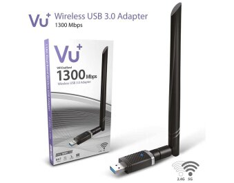 VU+ WLAN Stick 1300 Mbps inkl. 6dBi Antenne