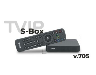 TVIP S-Box v.705 Ultra HD 4K IPTV-Box Android 11 OS + WLAN
